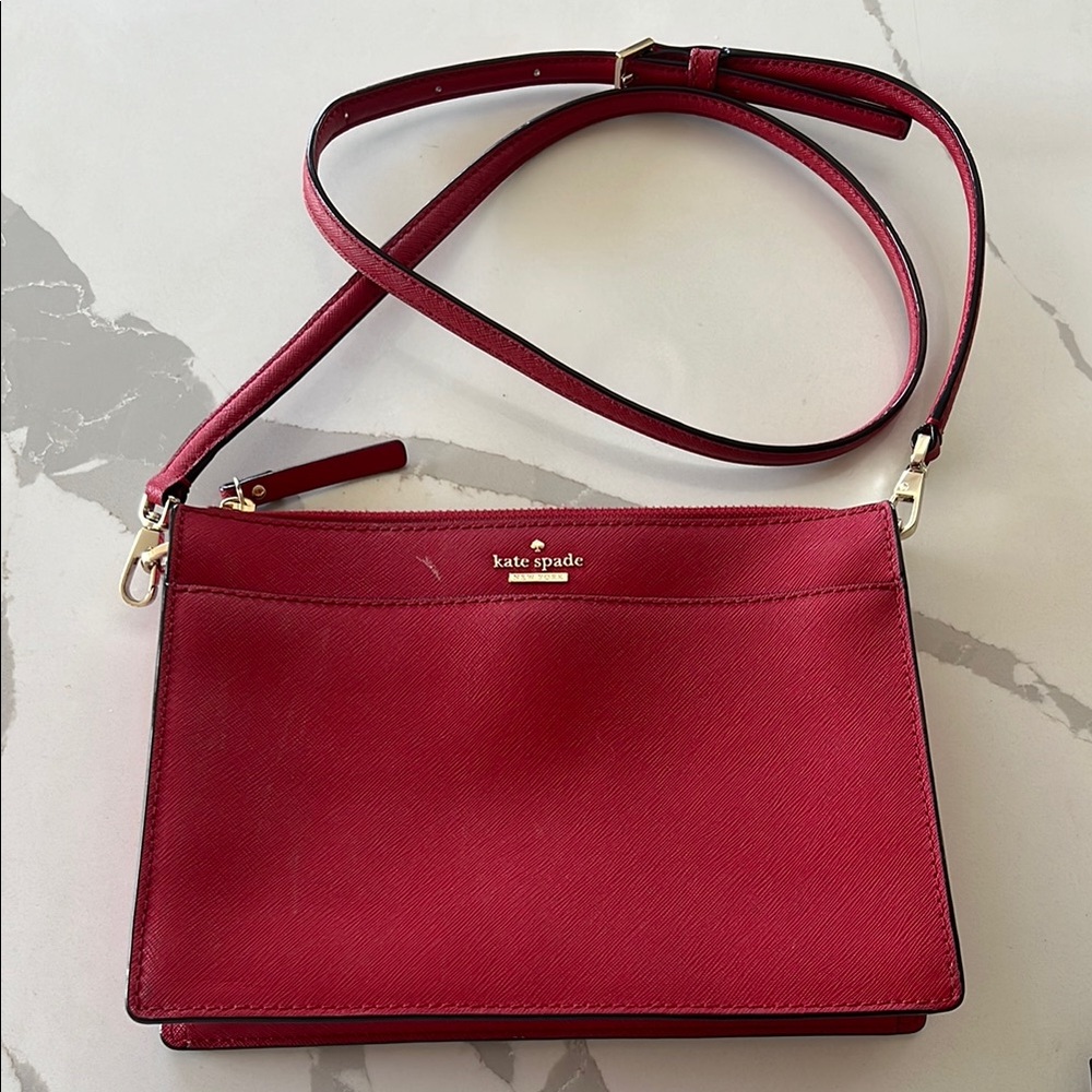 Kate Spade Red Crossbody Bag